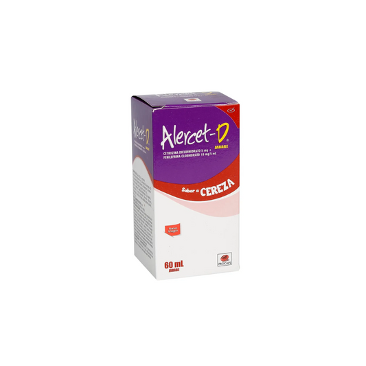 ALERCET D  JARABE FRASCO X 60 ML
