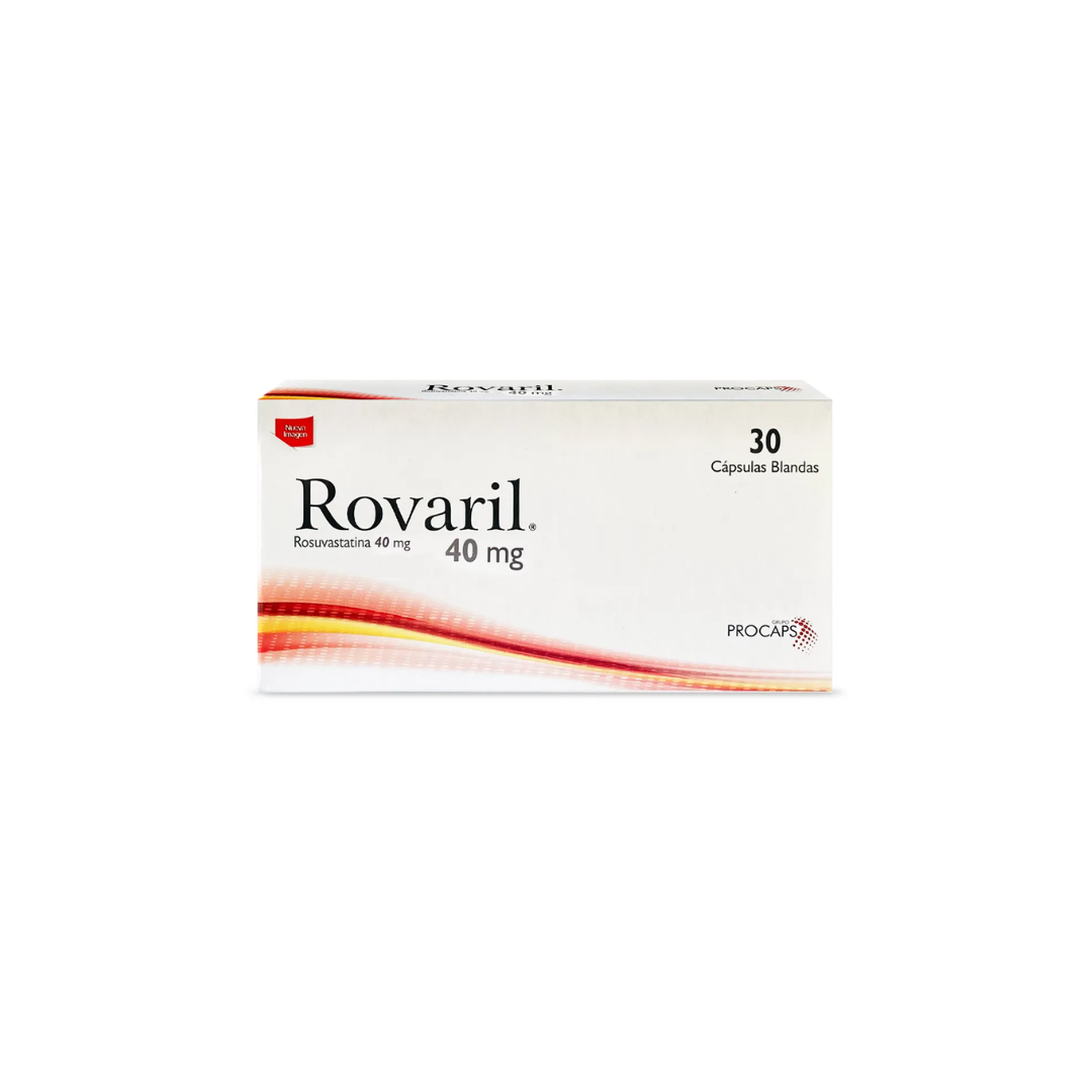 ROVARIL 40 MG CAPSULA BLANDAS CAJA X 30