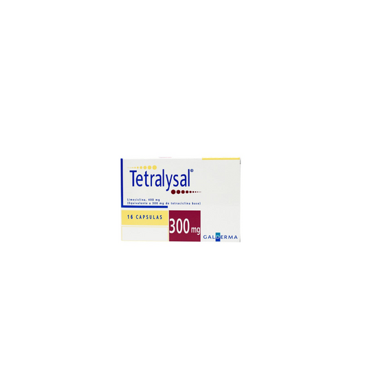TETRALYSAL 300 MG CAPSULA CAJA X 16