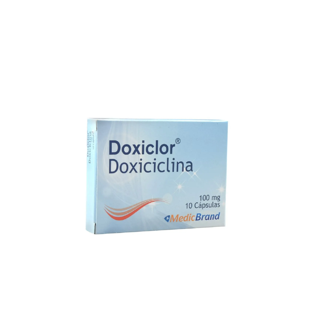 DOXICLOR 100 MG CAPSULA CAJA X 30 COASPHARMA