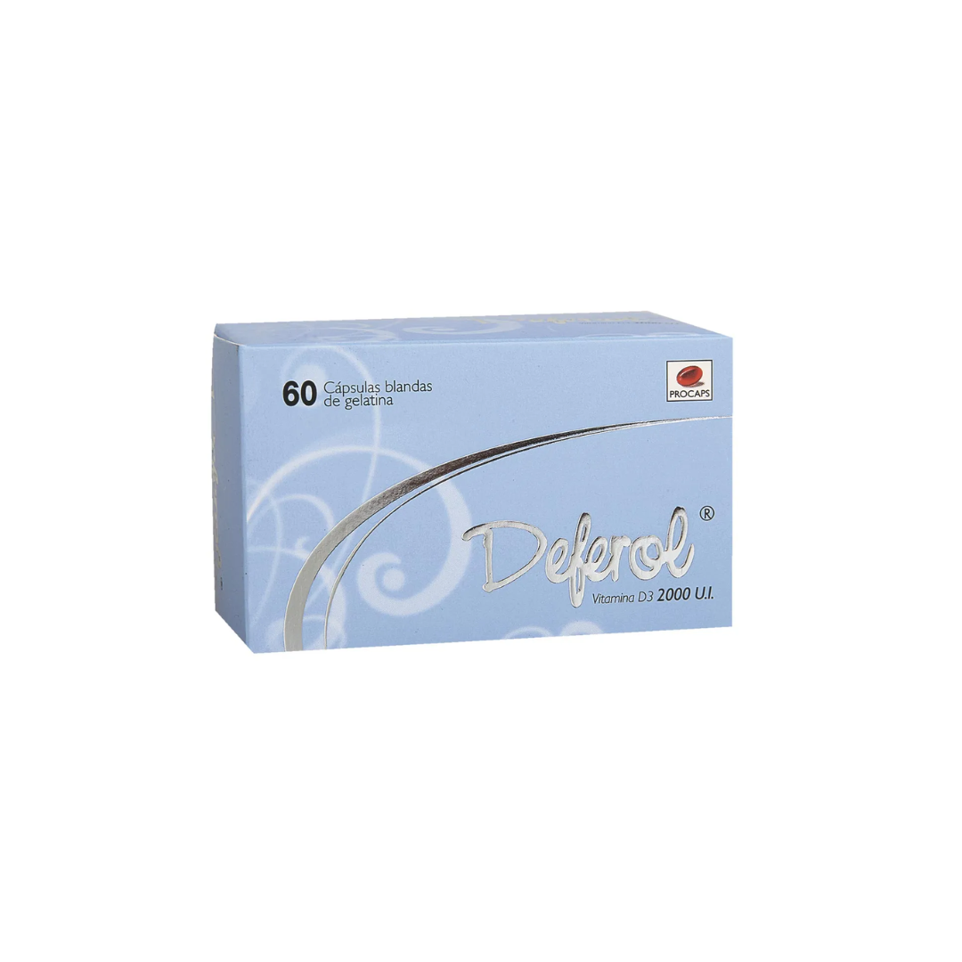 DEFEROL 2000 UI CAPSULA BLANDAS CAJA X 60