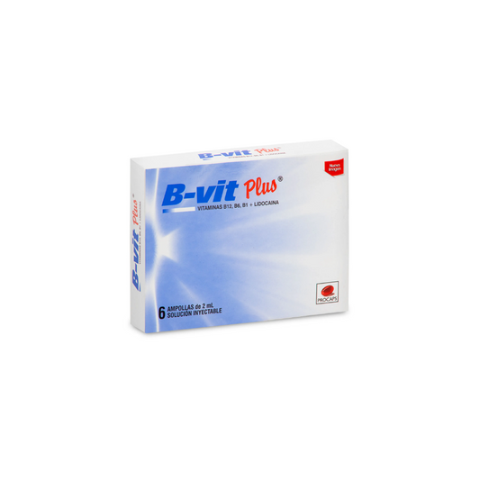 B-VIT PLUS SOLUCIÓN INYECTABLE CAJA X 6