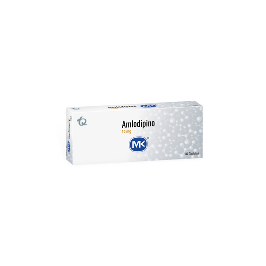 AMLODIPINO MK 10 MG TABLETA CAJA X 30