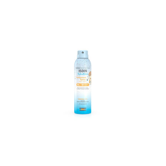 ISDIN FOTOPROTECTOR TRANSPARENT SPRAY WET SKIN PEDIATRICS SPF 50 SPRAY FRASCO X 250 ML