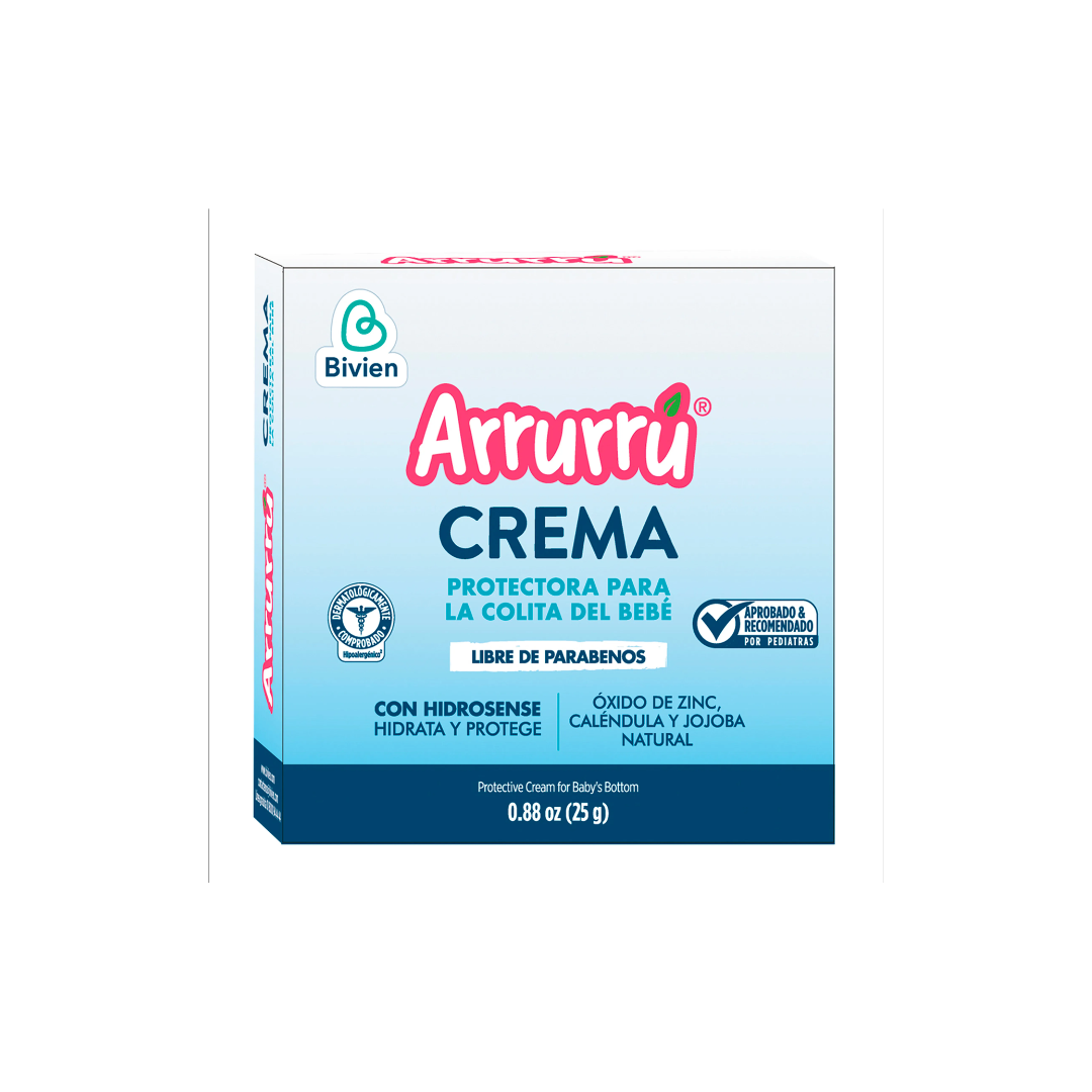CREMA ARRURRU PROTECTORA COLITA DE BEBE CREMA TOPICA FRASCO X 25 GR
