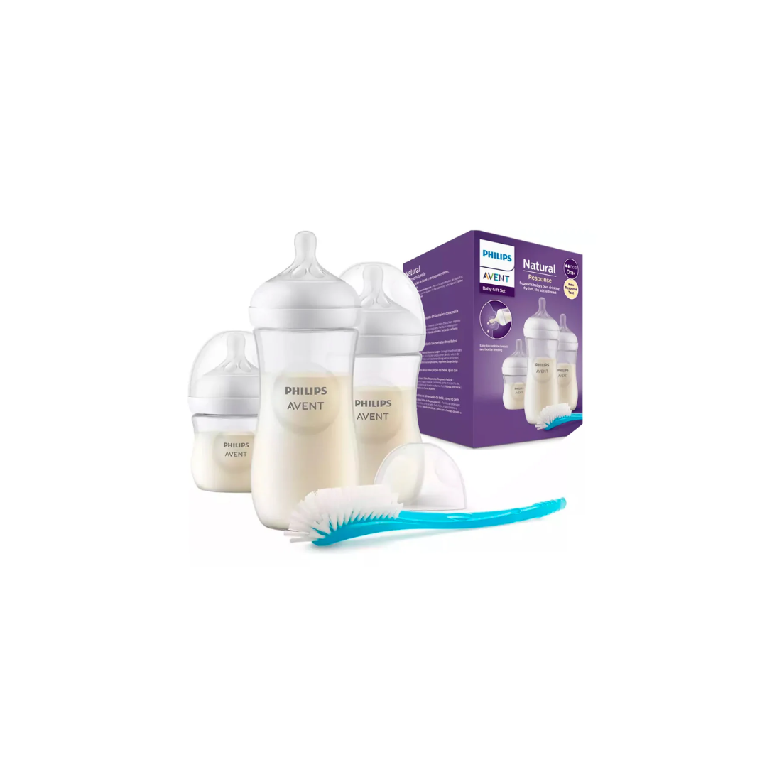 AVENT SET RECIEN NACIDOS X 4 PCS NATURAL 3.0 NA CAJA X 1
