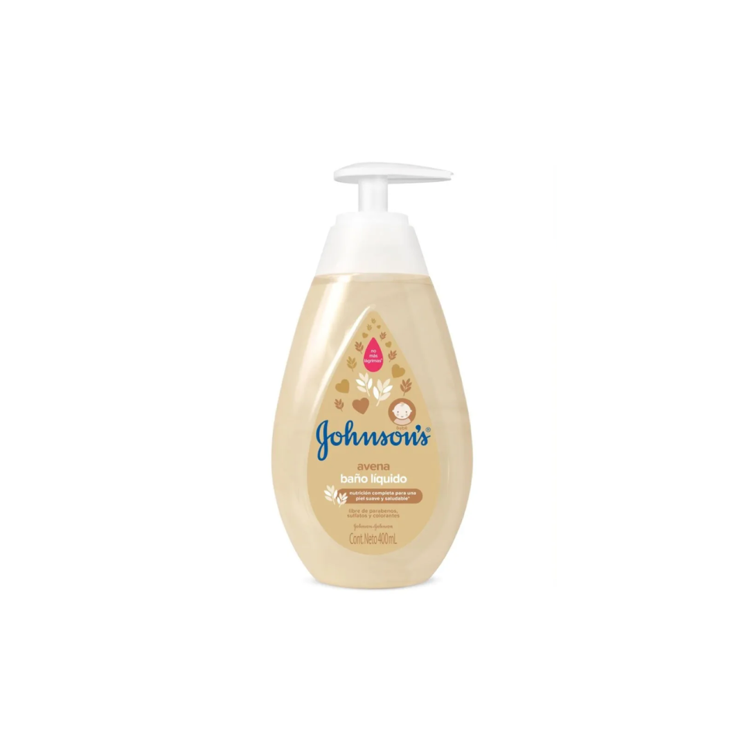 BANO LIQJYJ BABY AVENA JABON LIQUIDO FRASCO X 400 ML