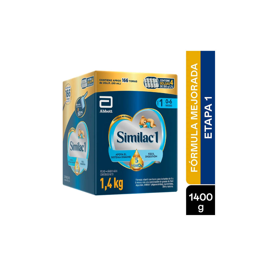 SIMILAC-1 5HMOS POLVO CAJA X 1.400 GR