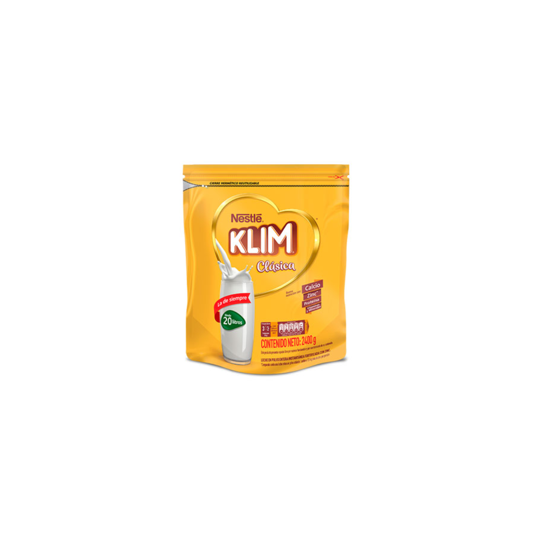 KLIM CLASICA POLVO ORAL BOLSA X 2400 GR