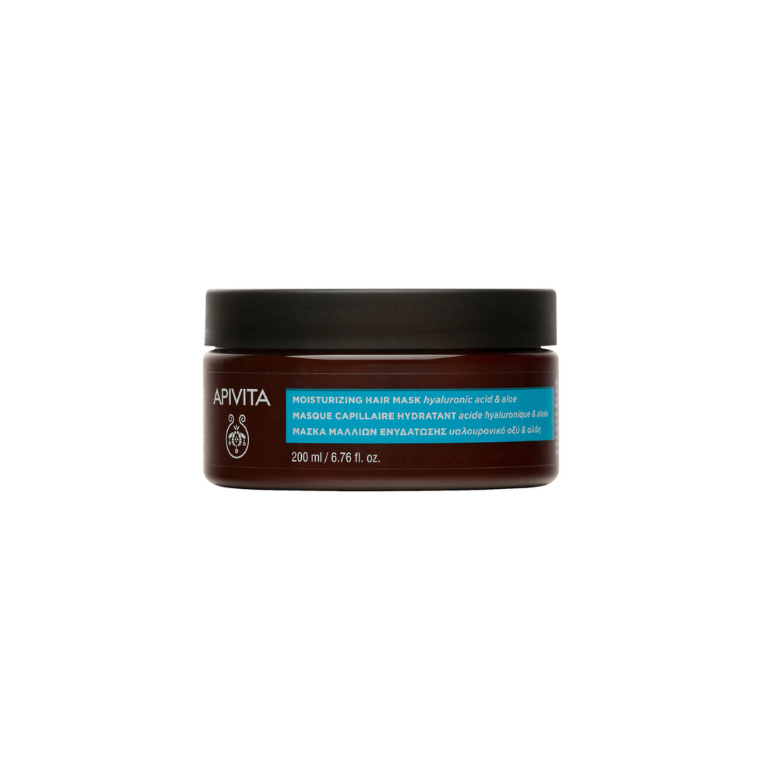 APIVITA MOISTURIZING HAIR MASK EMULSION POTE X 200 ML
