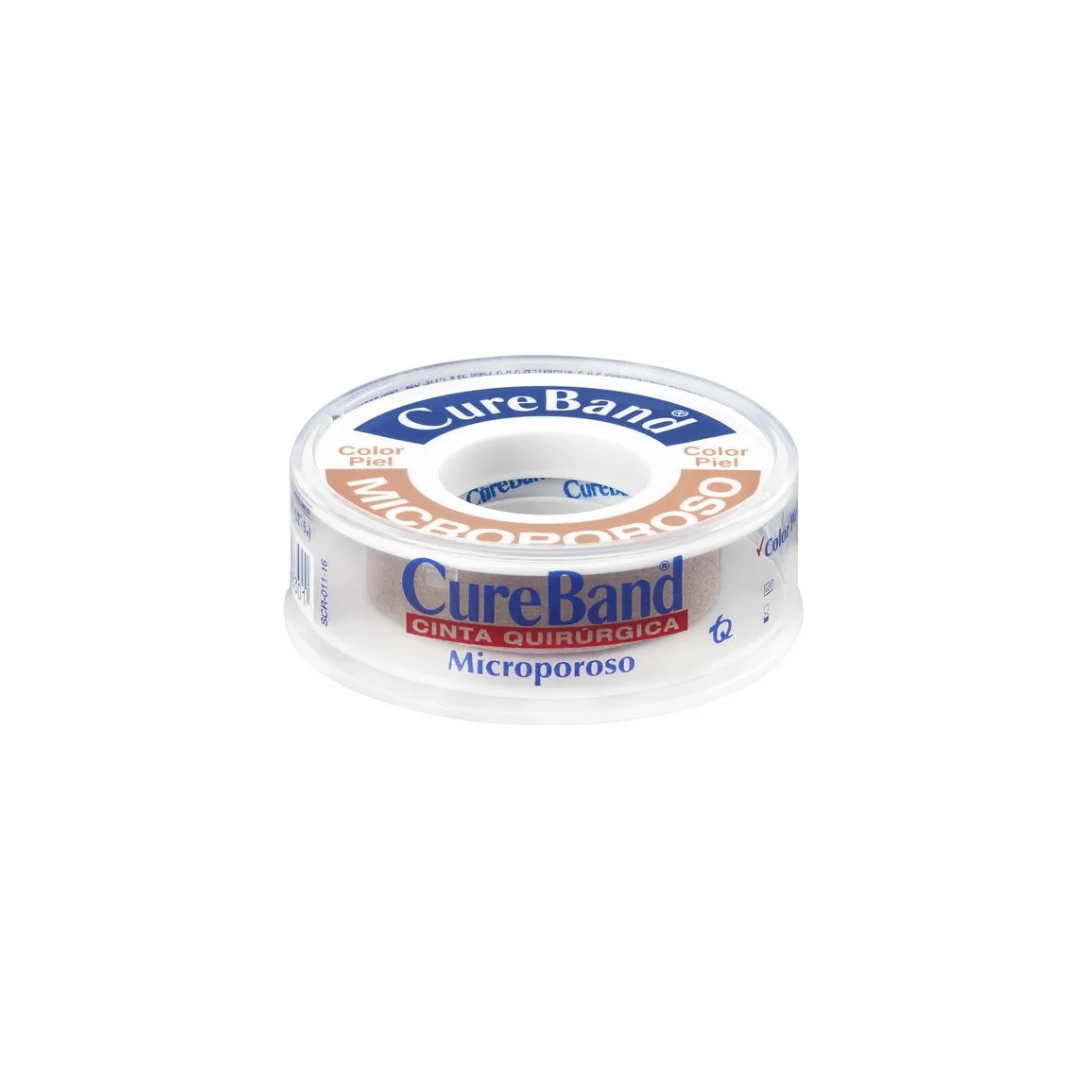 MICROPORO CUREBAND PIEL 1/2 X 5Y DM UNIDAD