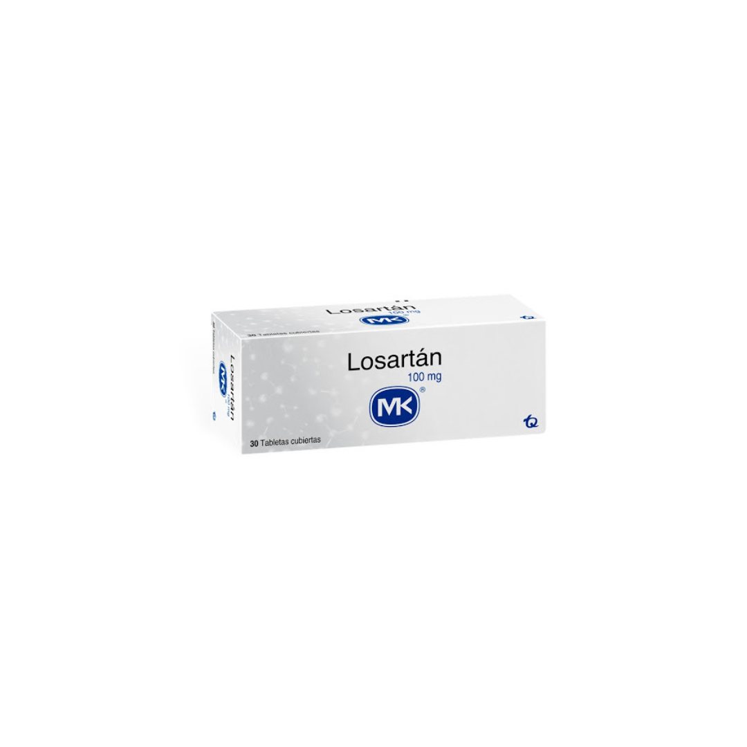 LOSARTAN MK 50MG TABLETA CAJA X 30