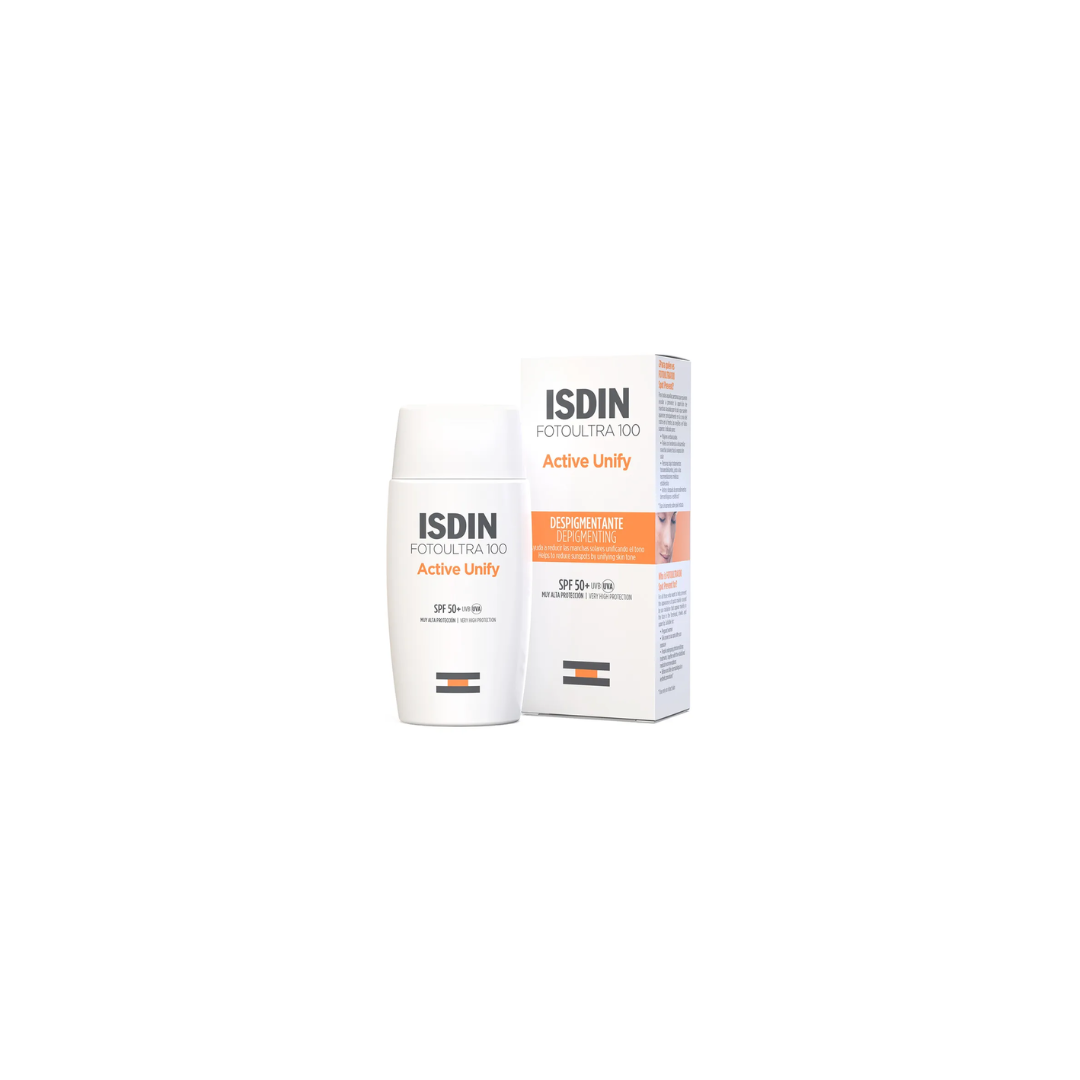 ISDIN FOTOULTRA 100 ACTIVE UNIFY SPF 50  EMULSION FRASCO X 50 ML