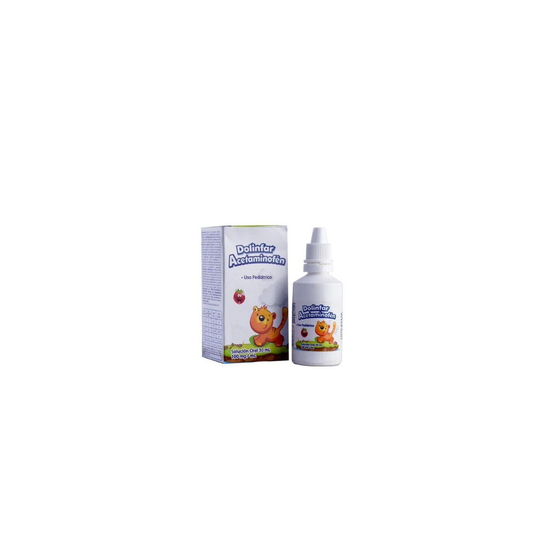 ACETAMINOFEN COASPHARMA 100 MG/ML SOLUCIÓN ORAL FRASCO X 30 ML