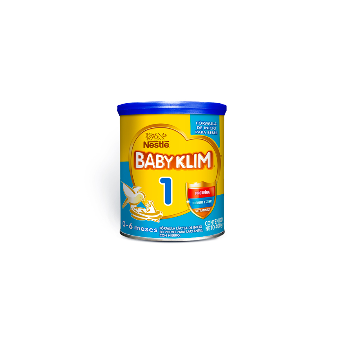 KLIM BABY 1 POLVO ORAL LATA X 400 GR