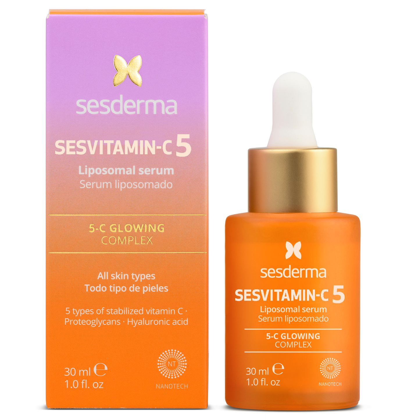 COL SESVITAMIN 5C LIPOSOMAL SERUM GRATIS MINITAL RADIANCE LOCION FACIAL FRASCO X 30 ML