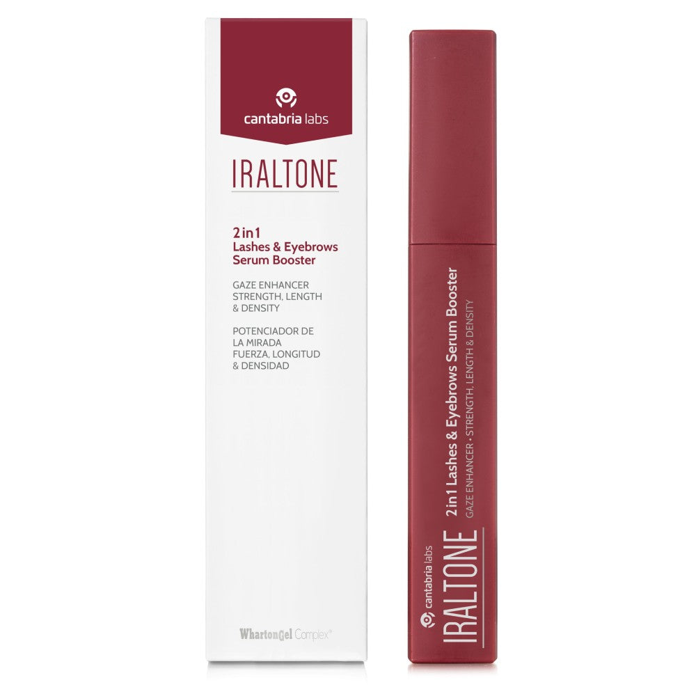 IRALTONE SERUM 2EN1 POTENCIADOR DE PESTAÑAS Y CEJAS GEL FRASCO X 10 ML