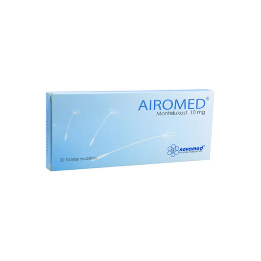 AIROMED 10 MG TABLETA MASTICABLE CAJA X 30