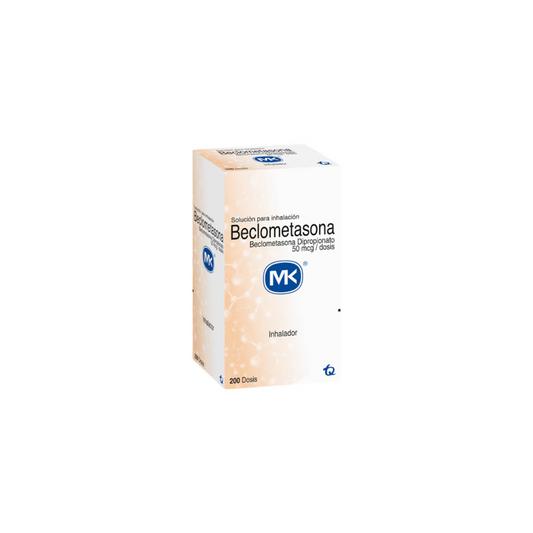 BECLOMETASONA MK 50 MCG AEROSOL INHALADOR FRASCO X 200 DOSIS