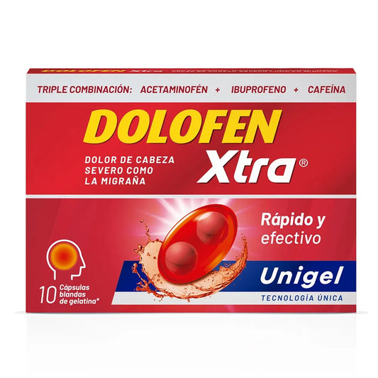 DOLOFEN XTRA 400/250/65 MG CAPSULA BLANDAS CAJA X 10