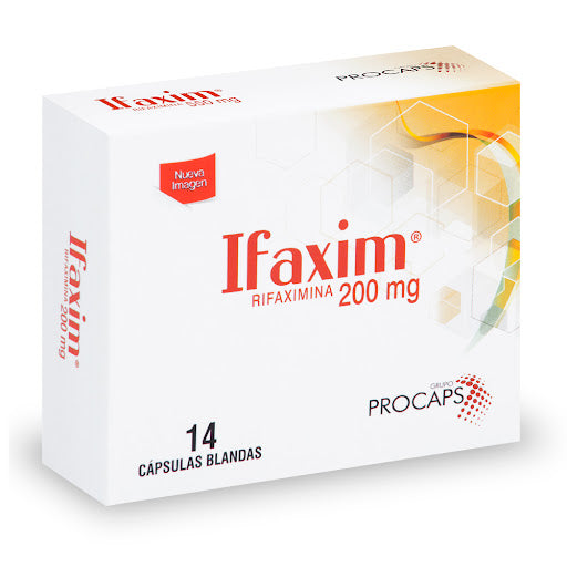 IFAXIM 200 MG CAPSULA BLANDAS CAJA X 14