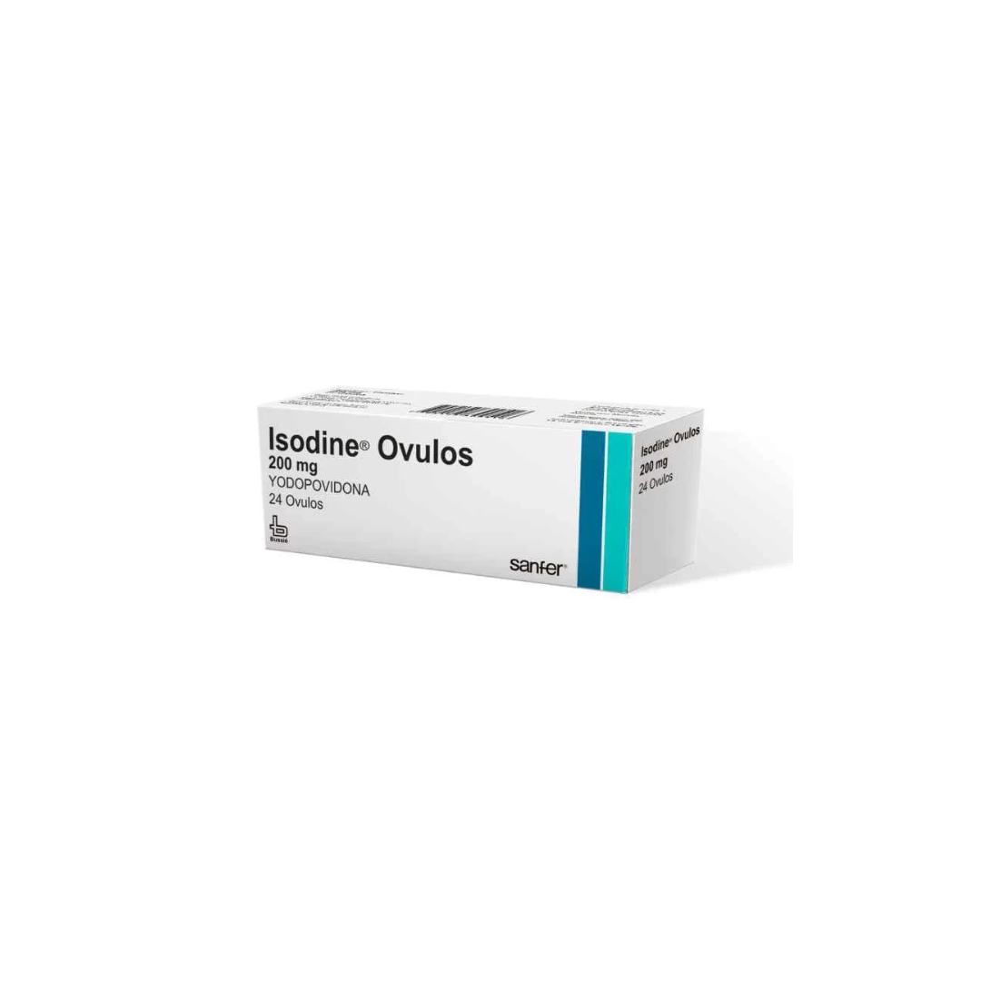 ISODINE 200 MG OVULO CAJA X 24