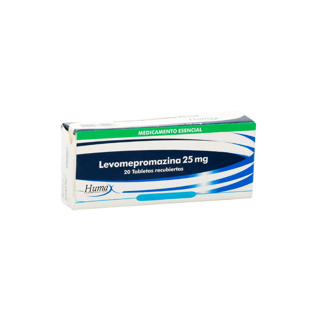 LEVOMEPROMAZINA HUMAX 25 MG TABLETA RECUBIERTA CAJA X 20