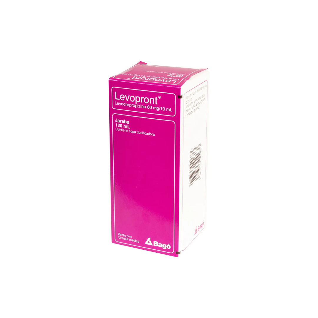 LEVOPRONT 60 MG/10 ML JARABE FRASCO X 120 ML