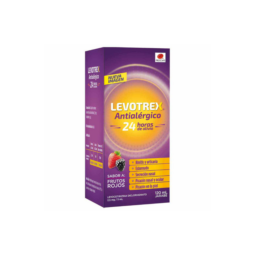 LEVOTREX 2.5 MG/5 ML JARABE FRASCO X 120 ML – Previpharma