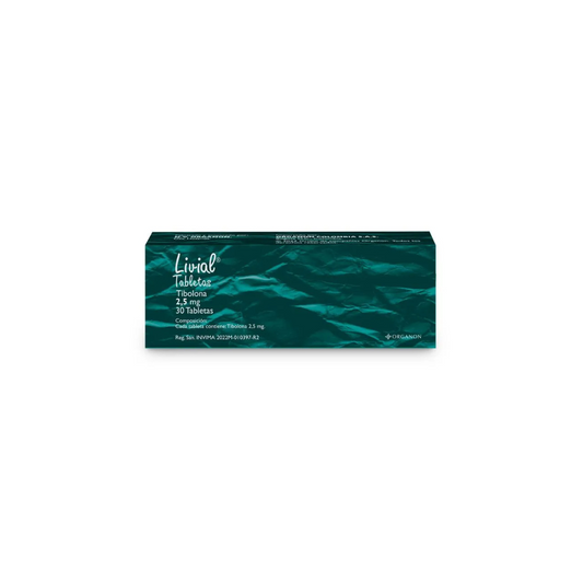 LIVIAL 2.5 MG TABLETA CAJA X 30