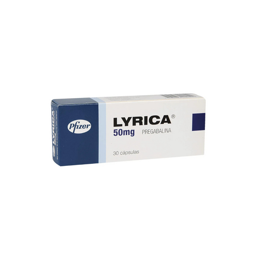 LYRICA 50 MG CAPSULA DURAS CAJA X 30