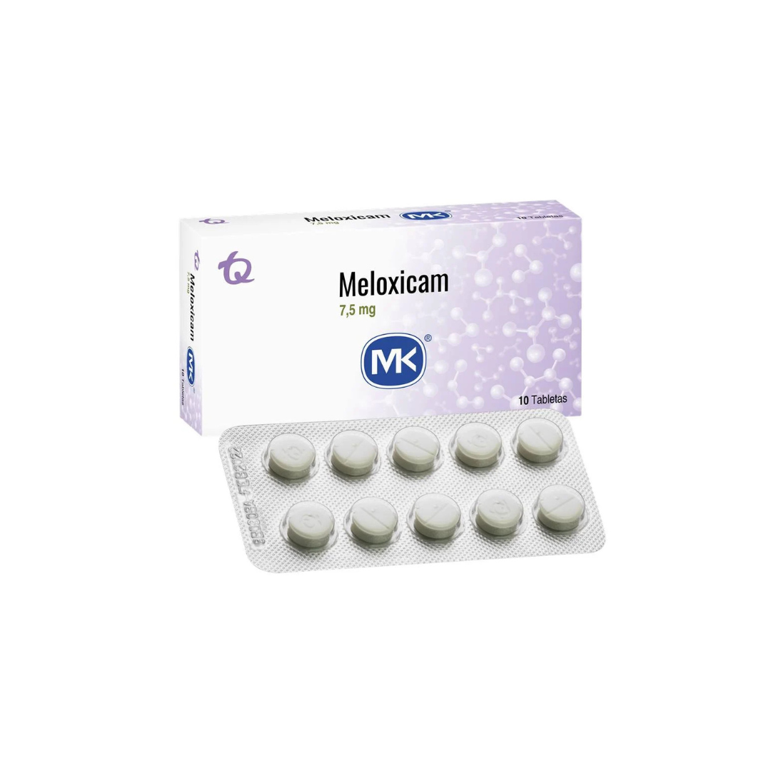 MELOXICAM MK 7.5 MG TABLETA CAJA X 10