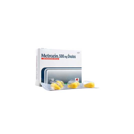 METROZIN 500 MG OVULO CAJA X 10