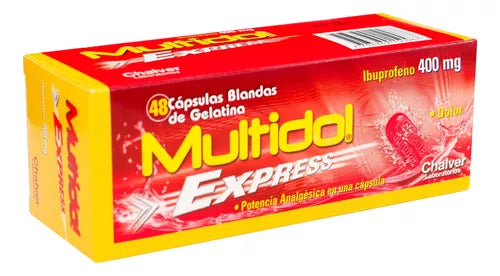 MULTIDOL 400 MG CAPSULA BLANDAS CAJA X 48