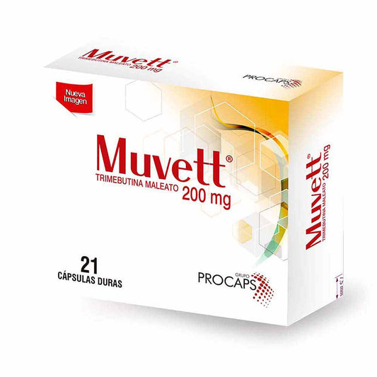 MUVETT 200 MG CAPSULA DURAS CAJA X 21