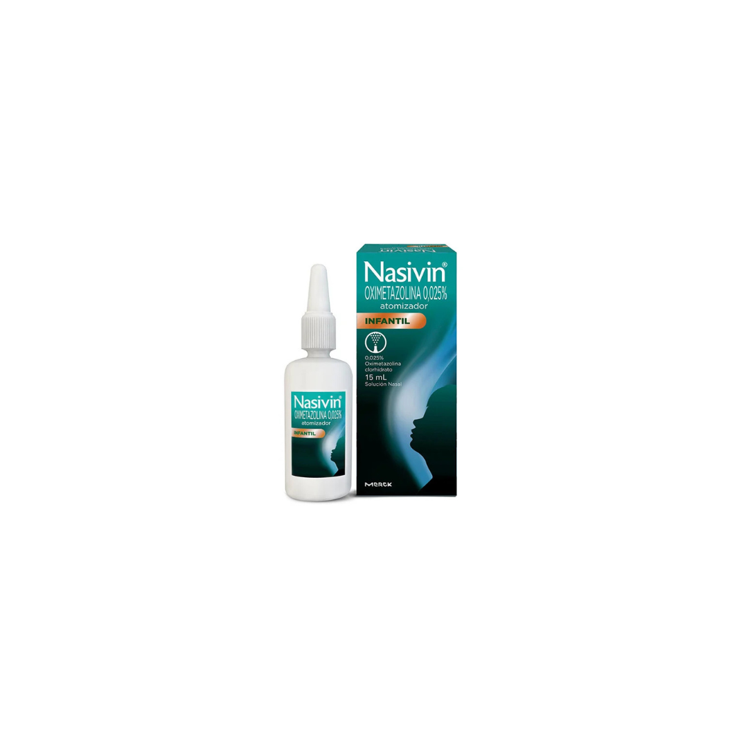 NASIVIN INFANTIL 0.25 MG SOLUCIÓN NASAL FRASCO X 15 ML