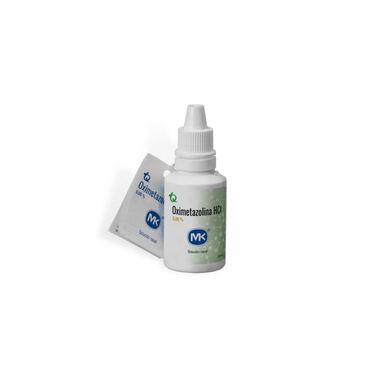 OXIMETAZOLINA HCL TECNOFAR 0.05% SOLUCIÓN NASAL FRASCO X 15 ML