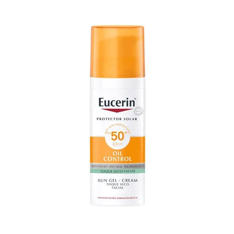 EUCERIN SUN FACE OIL CONTROL CREMA FACIAL FRASCO X 50 ML