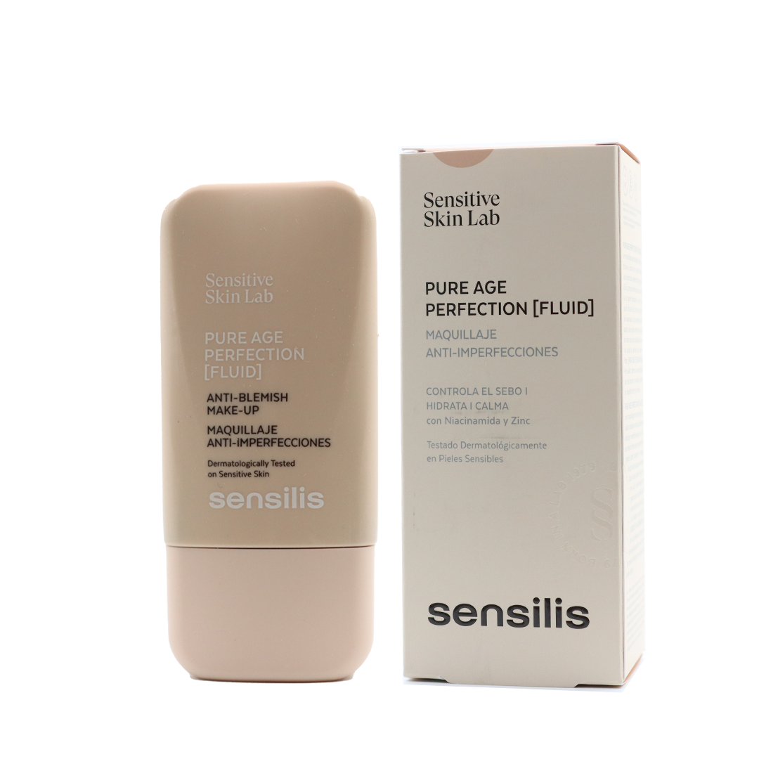 SENSILIS PURE AGE PERFECTION FLUID TONO PECHEE DOREE EMULSION TOPICA FRASCO X 30 ML