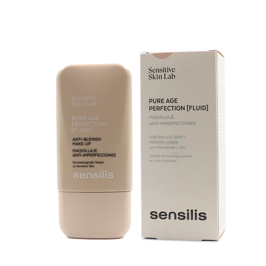 SENSILIS PURE AGE PERFECTION FLUID TONO PECHEE DOREE EMULSION TOPICA FRASCO X 30 ML