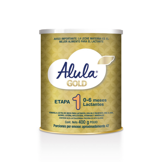 ALULA GOLD 1 POLVO ORAL LATA X 400 GR