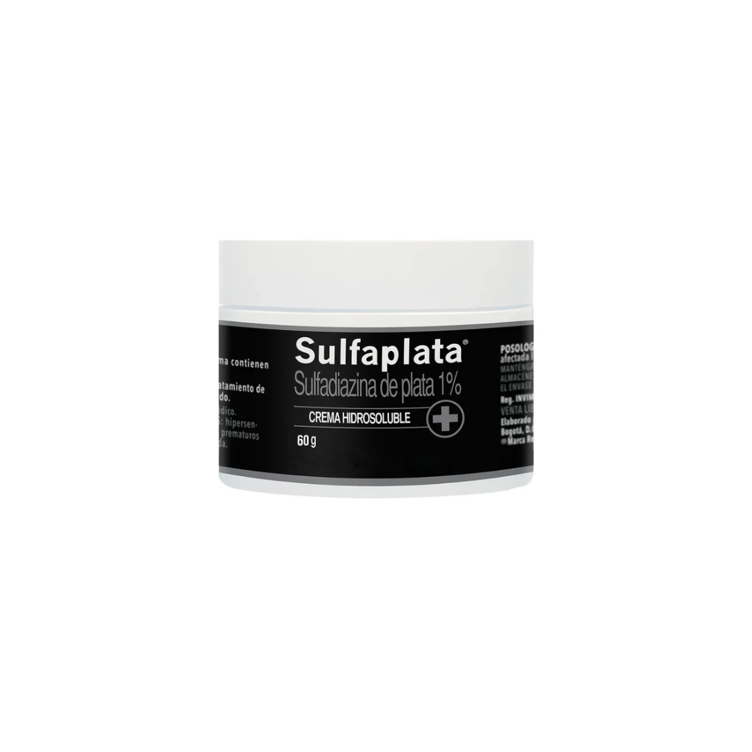 SULFAPLATA 1 % CREMA TOPICA TUBO X 60 G