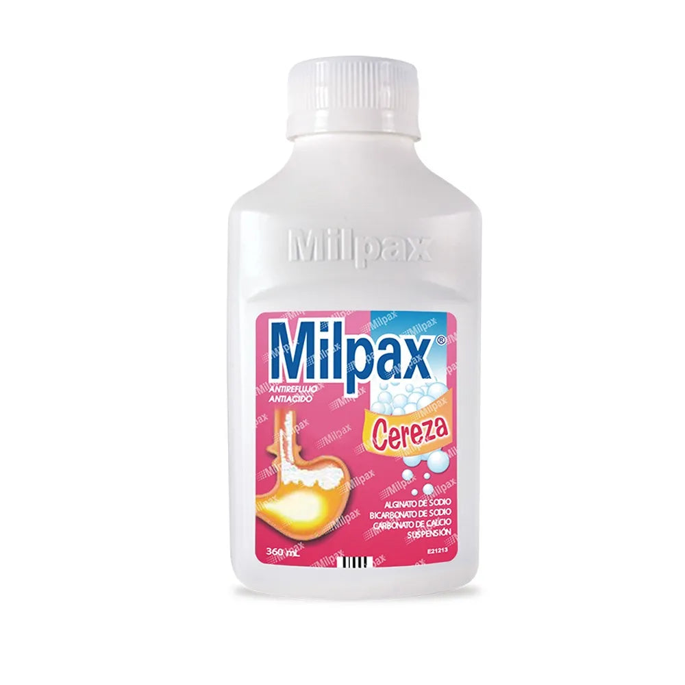 MILPAX CEREZA SUSPENSION ORAL FRASCO X 360 ML