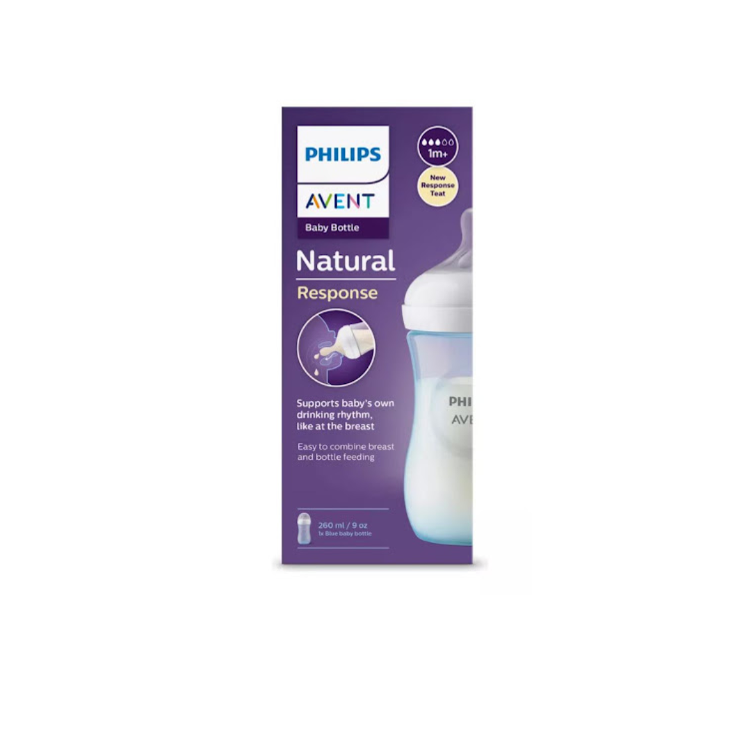 AVENT TETERO NATURAL 11 ONZ PLASTICO TAPA CHUPA BLANDA NA CAJA X 1