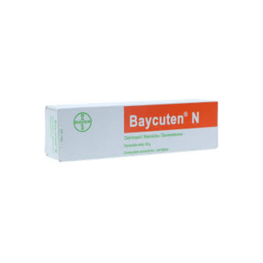 BAYCUTEN N 1 G / 0.4 G / 0.5 G CREMA TOPICA TUBO X 20 G