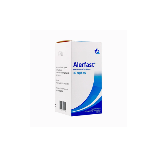 ALERFAST 30 MG/5 ML SUSPENSION ORAL FRASCO X 150 ML