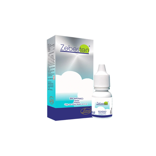 ZEBESTEN 0.09% SOLUCIÓN OFTALMICA FRASCO X 5 ML
