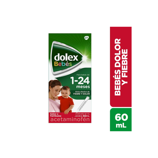 DOLEX BEBÉS 32 GR JARABE FRASCO X 60 ML