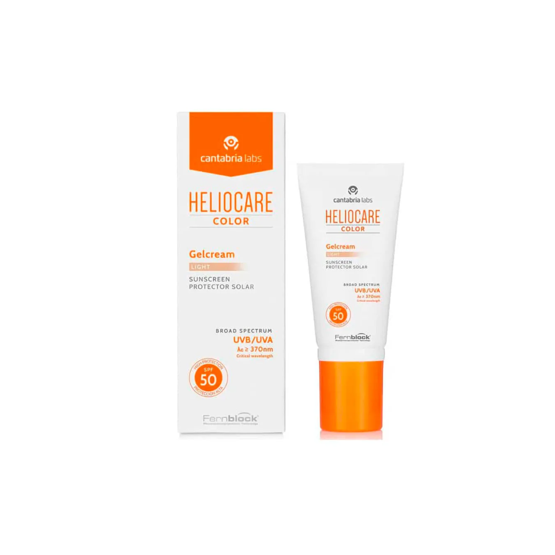 HELIOCARE GEL CREMA COLOR LIGHT SPF 50 CREMA FACIAL FRASCO X 50 ML