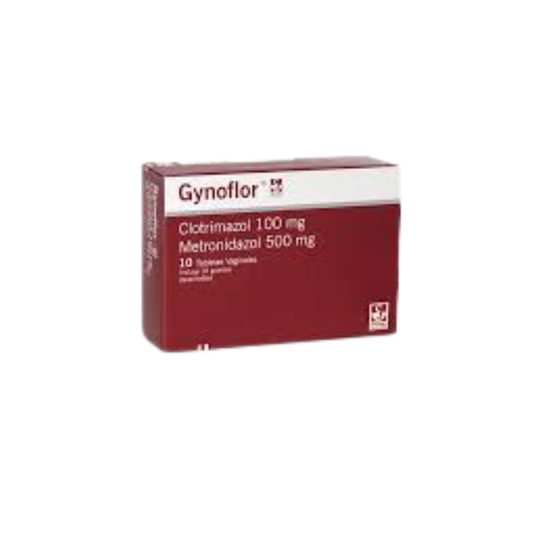 GYNOFLOR 500 MG + 100 MG TABLETA VAGINAL CAJA X 10
